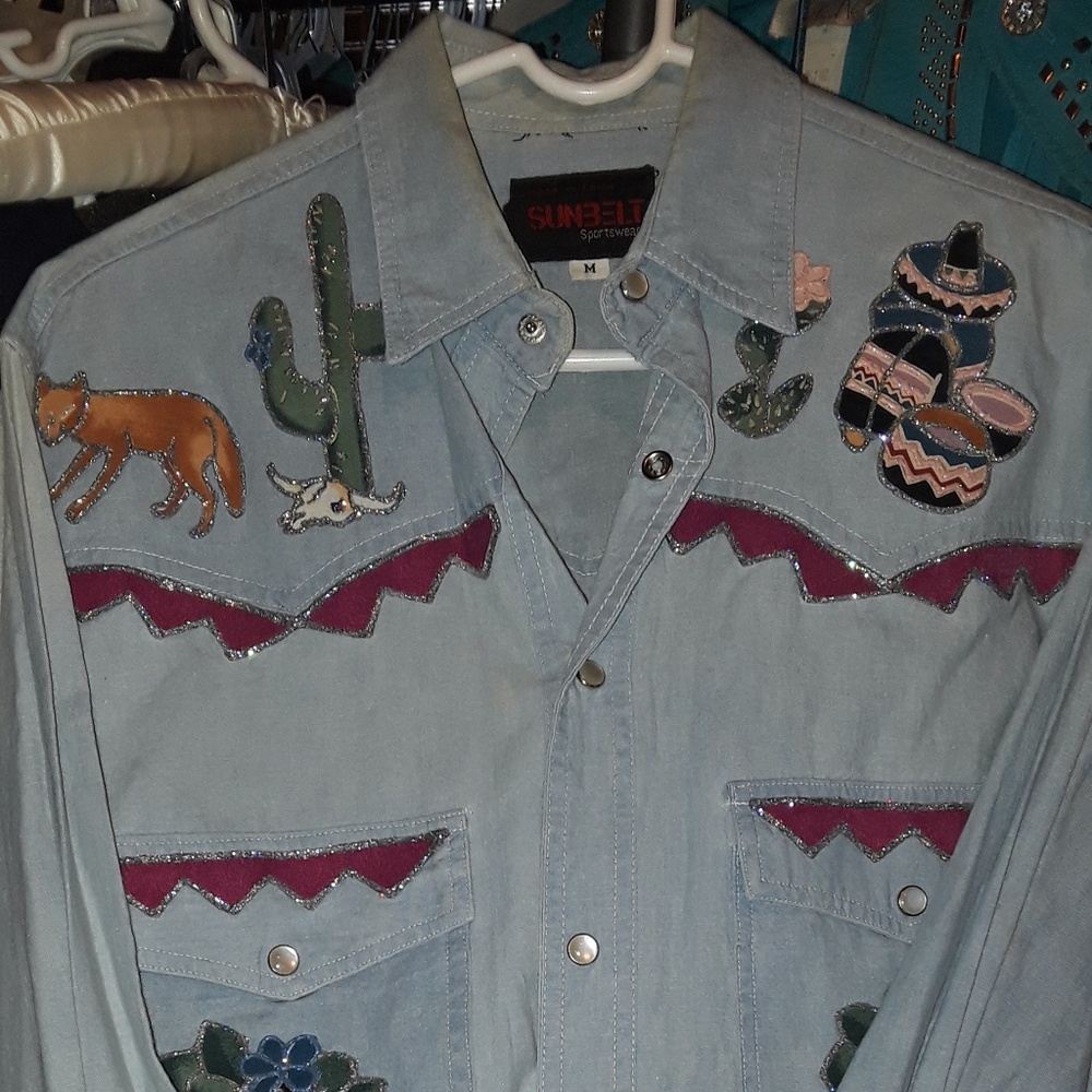 Sunbelt Men's/Women's Snap-down Denim Shirt